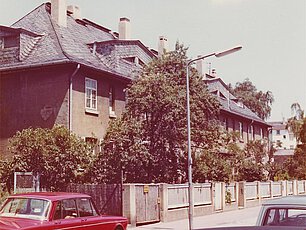 Haus in der Otzbergstraße im Jahr 1975